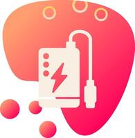 Power Bank Vecto Icon vector