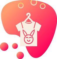 Baby Clothes Vecto Icon vector