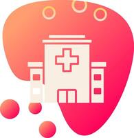 Hospital Building Vecto Icon vector