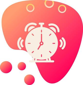 Alarm Clock Vecto Icon vector