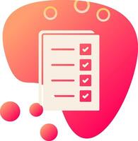 Check list Vecto Icon vector