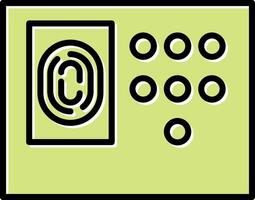 Security System Vecto Icon vector