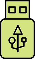 Usb Vecto Icon vector