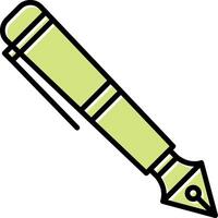 Fountain Pen Vecto Icon vector