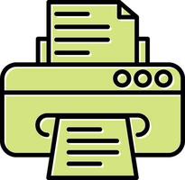 Printer Vecto Icon vector