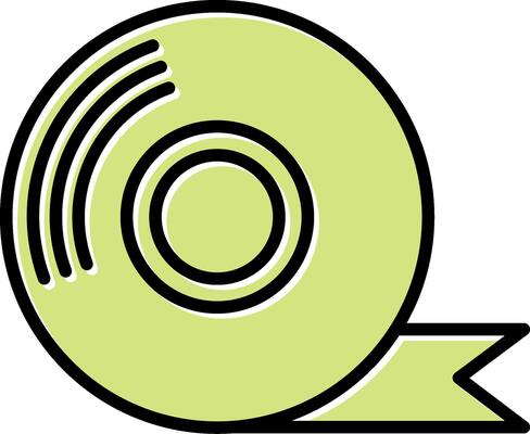 Adhesive Tape Vecto Icon