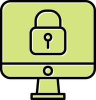 Padlock Vecto Icon vector