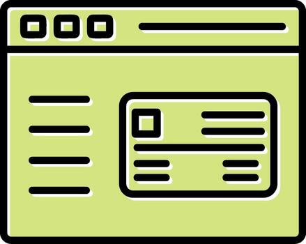 Web Payment Vecto Icon vector