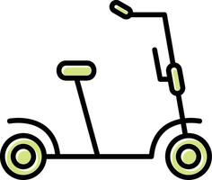 Kick Scooter Vecto Icon vector