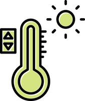 Temperature Control Vecto Icon vector