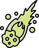 Meteor Vecto Icon vector