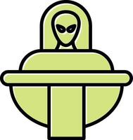 Spaceship Vecto Icon vector