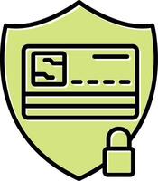 Card Security Vecto Icon vector