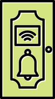 Door Bell Vecto Icon vector