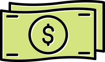Cash Vecto Icon vector