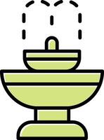 Fountain Vecto Icon vector