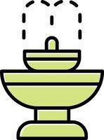 Fountain Vecto Icon vector