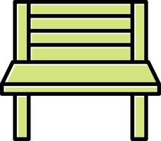 Bench Vecto Icon vector