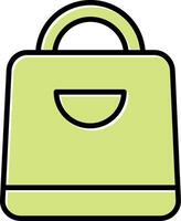 Shopping Bag Vecto Icon vector