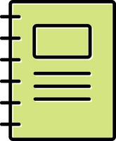 Notepad Vecto Icon vector