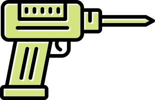 Drill Machine Vecto Icon vector