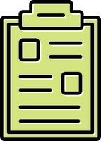 Clipboard Vecto Icon vector