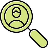 Search people Vecto Icon vector