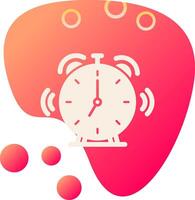 Alarm Clock Vecto Icon vector