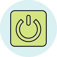 Power Button Vecto Icon vector