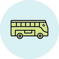 autobús vecto icono vector