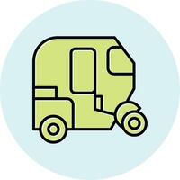 Tuk Tuk Vecto Icon vector