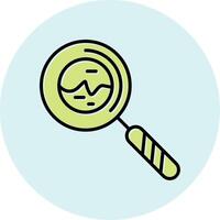 Magnifying Lens Vecto Icon vector