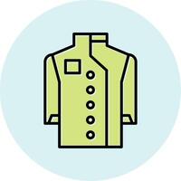 Chef Coat Vecto Icon vector