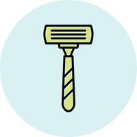 maquinilla de afeitar vecto icono vector