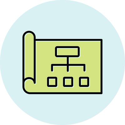 Weekly Work Planner Vecto Icon