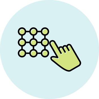 acceso código vecto icono vector