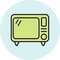 Old Tv Vecto Icon vector