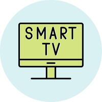 Smart Tv Vecto Icon vector