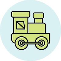 Baby Train Vecto Icon vector