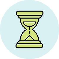 Sand Clock Vecto Icon vector