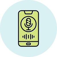 Voice Assistant Vecto Icon vector