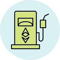 Gas Station Vecto Icon vector