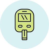 Glucometer Vecto Icon vector