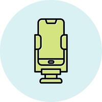 Smartphone Stand Vecto Icon vector