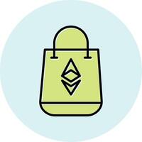 Shopping Bag Vecto Icon vector