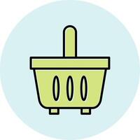 Shopping Basket Vecto Icon vector