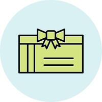 Gift Card Vecto Icon vector