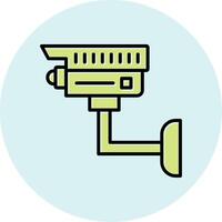 Cctv Camera Vecto Icon vector