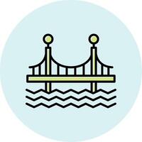 Bridge Vecto Icon vector