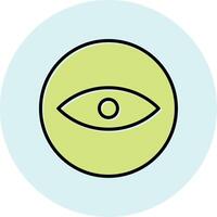 Eye Vecto Icon vector